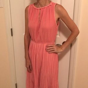 EUC sz small Maison Jules Chevron Midi dress